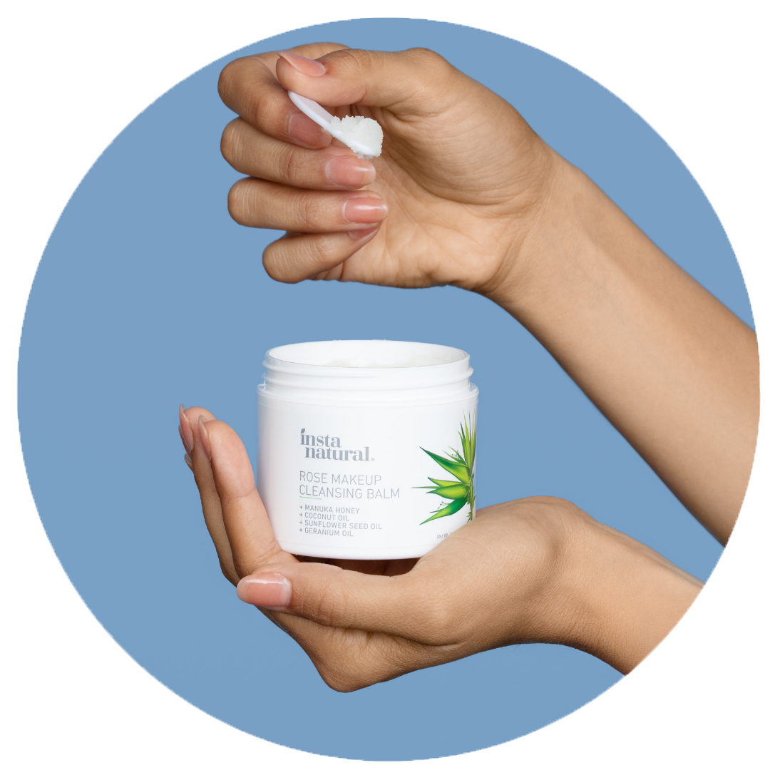 InstaNatural Rose Makeup Cleansing Balm
