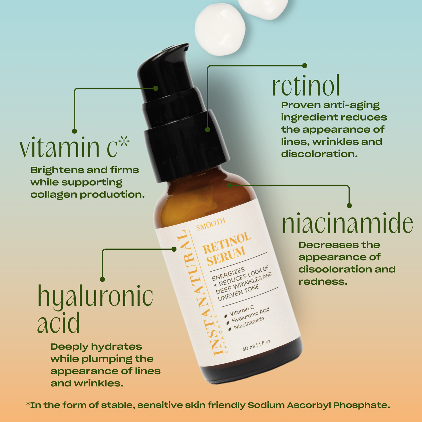 InstaNatural Retinol Serum - InstaNatural