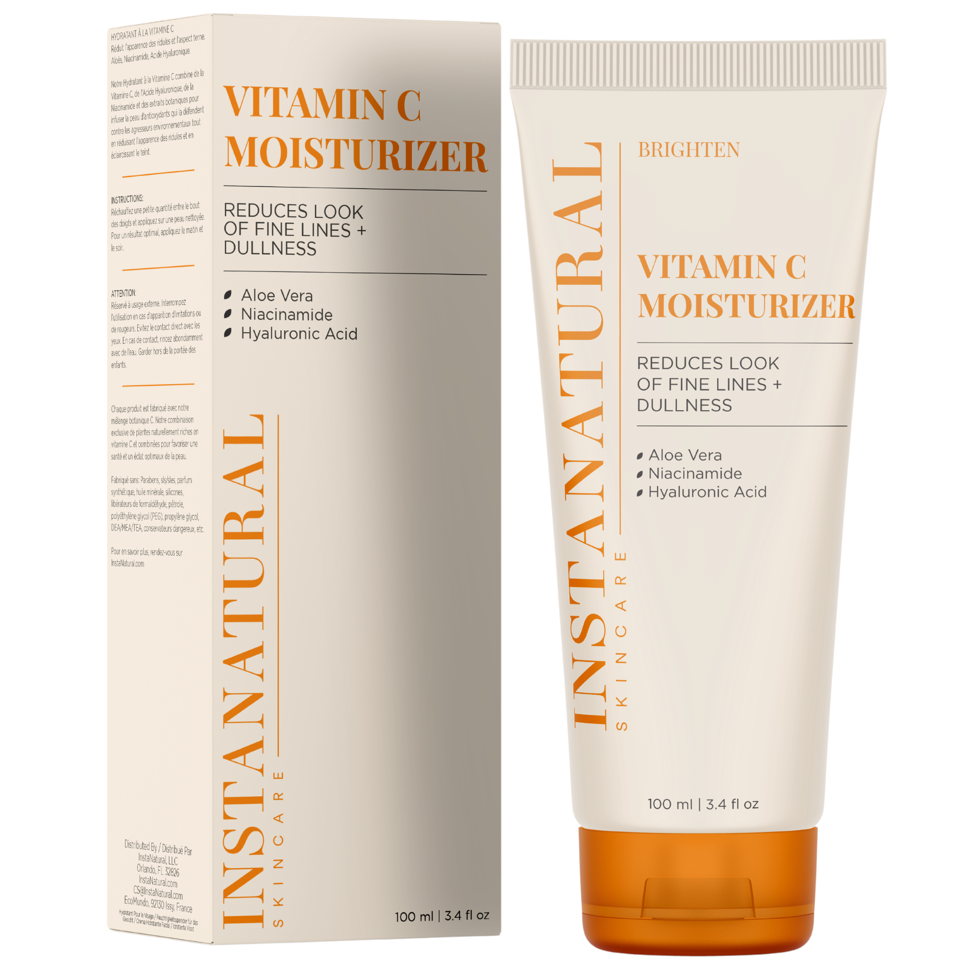 Vitamin C Moisturizer  Natural Beauty Products - InstaNatural
