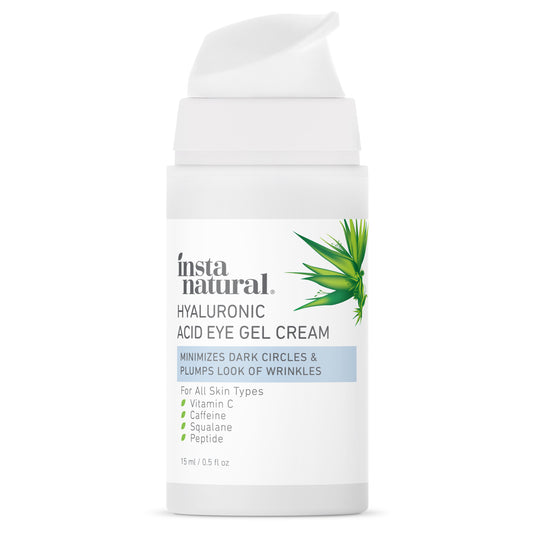 Hyaluronic Acid Eye Gel Cream - InstaNatural